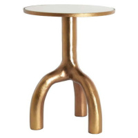 Kovový kulatý odkládací stolek ø 40,5 cm Mello – Light & Living