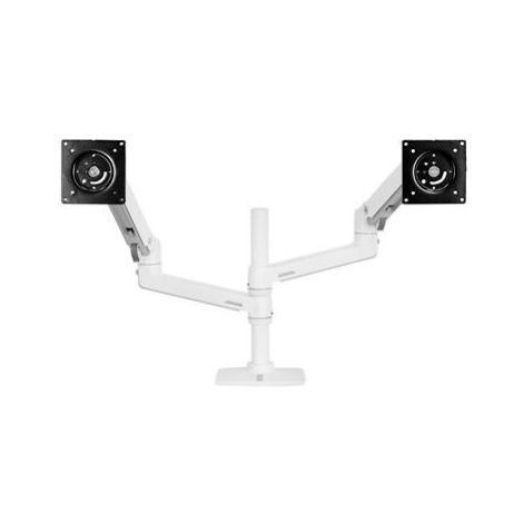 Ergotron LX Dual Stacking Arm, stolní ramena pro 2 lcd, flexibilní, bílé 45-492-216 Bílá