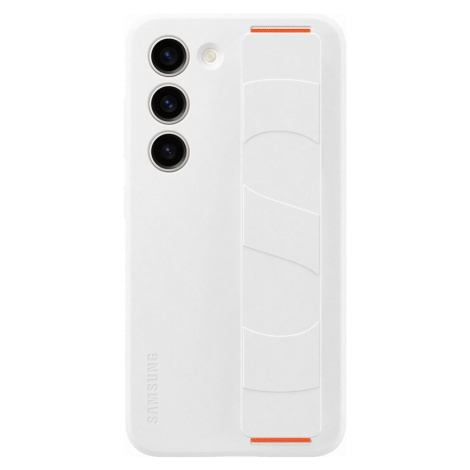 Samsung Silicone Grip Case Galaxy S23 white