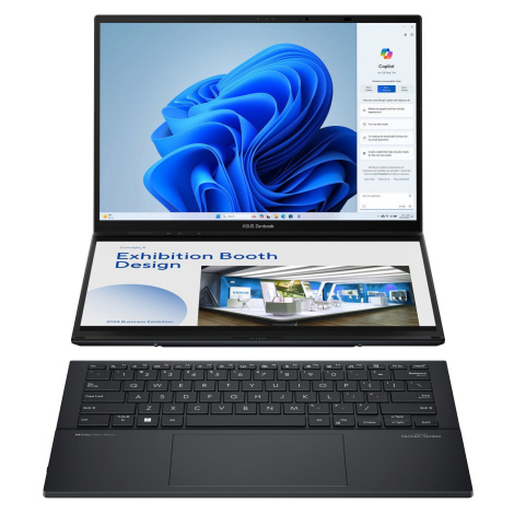 ASUS Zenbook Duo UX8406CA-OLED457WZ Inkwell Gray (bez adaptéru)