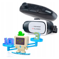 dárek K Svátku Brýle Vr Brýle 3D+GAMEPAD+ŠÁLKOVÁ Váha Robot Matematik