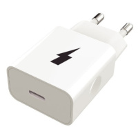Nabíječka USB-C 20W s kabelem USB-C na Lightning MFI, bílá
