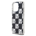 Zadní kryt DKNY PC/TPU Checkered Pattern pro Apple iPhone 15 Pro, černá