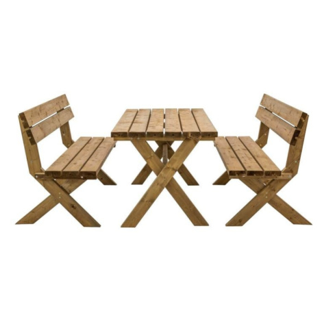 Asko a.s. PARTY - zahradní set stolu s lavicemi