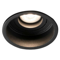 FARO HYDE R zapuštěné nastavitelné kruhové stropní svítidlo, černá