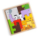 Bigjigs Toys kostky puzzle se zvířátky safari