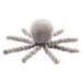 NATTOU První hračka pro miminka chobotnička PIU PIU Lapidou grey 0m + Varianta: V000168