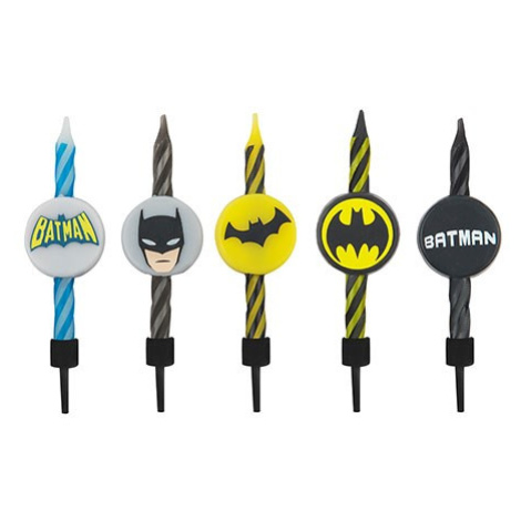 Distrineo Sada 10 narodeninových sviečok DC Comics - Batman