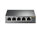 TP-Link switch TL-SF1005P (5x100Mb/s, 4xPoE+, 67W, fanless)