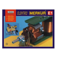 Stavebnice MERKUR E1 elektřina, magnetizmus v krabici 36x28x8cm