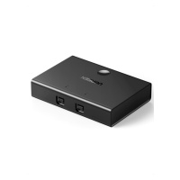 UGREEN USB 2.0 Sharing Switch 2x1 černý Černá