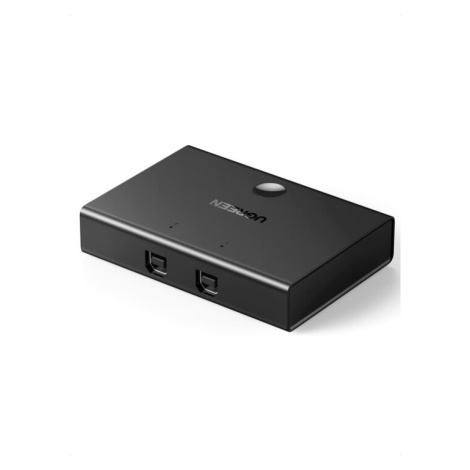 UGREEN USB 2.0 Sharing Switch 2x1 černý Černá