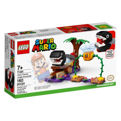 Lego® super mario™ 71381 chain chomp a setkání v džungli – rozšiřují set