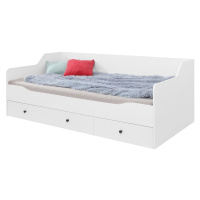 Dětská postel bjorn 90x200cm s úložným prostorem, skandinávský styl