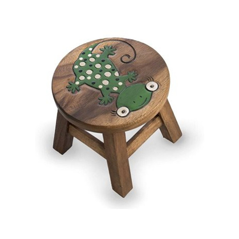 Dřevěná dětská stolička - JEŠTĚRKA AK Trading
