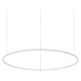 LED Závěsné svítidlo Ideal Lux HULAHOOP SP D080 258768 40W 4000lm 3000K IP20 81,5cm bílé