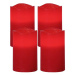 Eglo Eglo 410038 - SADA 4x LED Vánoční dekorace MAY 1xLED/0,066W/3xAAA červená
