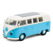 Quick Build auto J6024 - VW Camper Van - modrá