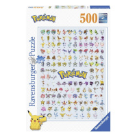 RAVENSBURGER - Prvních 151 Pokémonů 500 Dílků