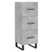 vidaXL Skříň highboard betonově šedá 34,5x34x180 cm kompozitní dřevo