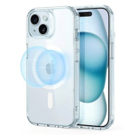 ESR Classic Hybrid Case (HaloLock), Compatible with iPhone 15, Clear Blue