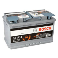 BOSCH S5A 110, 80Ah, 12V, AGM (0 092 S5A 110)