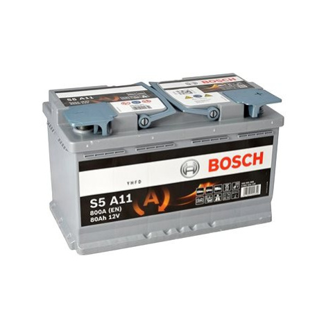 BOSCH S5A 110, 80Ah, 12V, AGM (0 092 S5A 110)