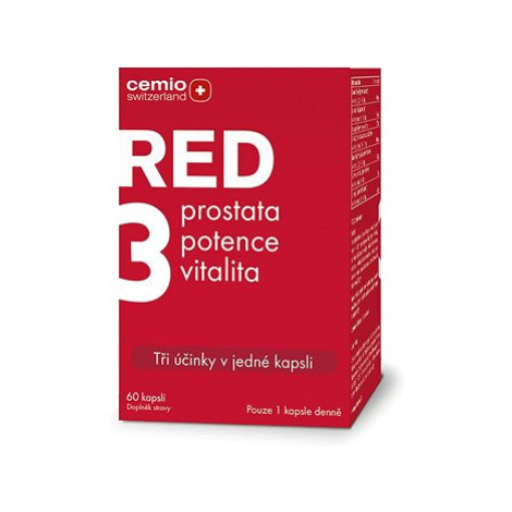 Cemio RED3, 60 kapslí