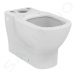 IDEAL STANDARD Tesi WC kombi mísa, spodní/zadní odpad, AquaBlade, bílá T008201