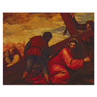 (1528-88) Veronese - Obrazová reprodukce Christ Sinking under the Weight of the Cross, (40 x 30 