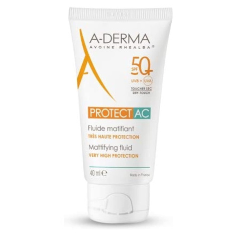 A-DERMA Protect AC Matující fluid SPF50+ 40 ml, EXP: 05/2026