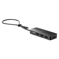 HP USB-C Travel Hub G2 EURO Černá