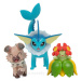 Pokémon akční figurky Rockruff, Bellossom, Vaporeon 5 - 7 cm