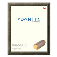 DANTIK rámeček 40 × 50, Forgia Piombo sklo čiré