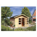 Dřevěný zahradní domek 304x304 cm Dekorhome,Dřevěný zahradní domek 304x304 cm Dekorhome