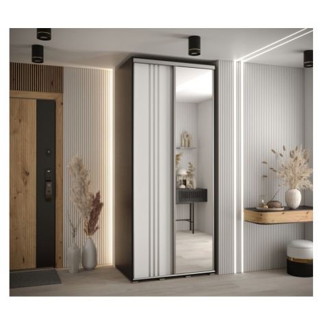 Posuvná skříň se zrcadlem Davos 7 110 60 - Abiks Meble