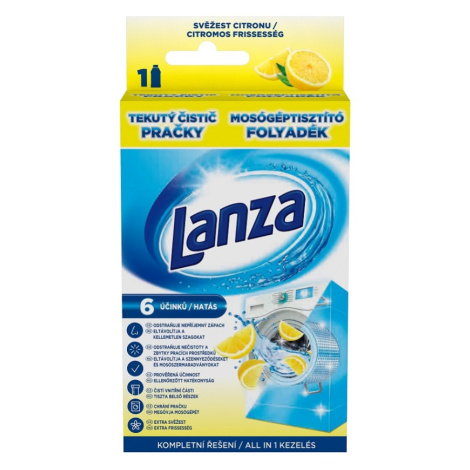 LANZA Tekutý čistič pračky Lemon 250 ml