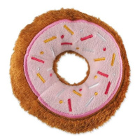 Hračka DOG FANTASY donut růžový 12,5cm 1 ks