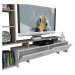 Sofahouse Designový TV stolek Haddie 168,2 cm bílý