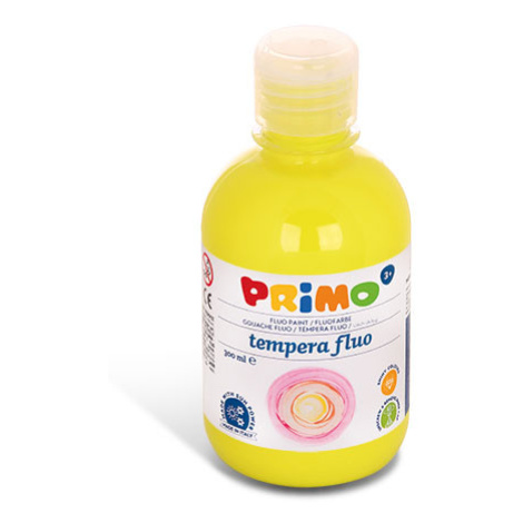 Temperová barva Primo fluorescenční - 300 ml - žlutá