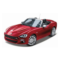 Bburago 1:24 Fiat 124 Spider Red