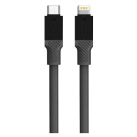 Kabel Tactical Fat Man Cable USB-C/Lightning 1m, šedá