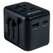 VERBATIM Universal Travel Adapter UTA-02 Cestovní adapter Černá