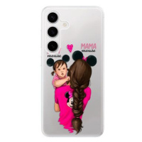 iSaprio Mama Mouse Brunette and Girl - Samsung Galaxy S24