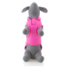 Vsepropejska Monty podzimní bunda pro psa Barva: Růžová, Délka zad (cm): 64, Obvod hrudníku: 84 