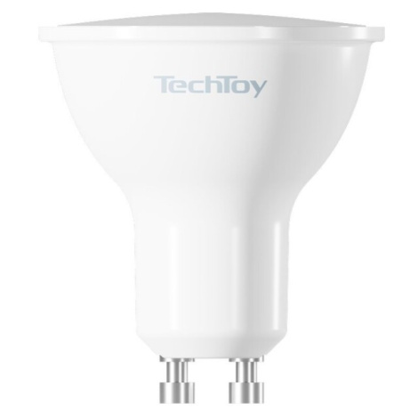 TechToy Smart Bulb RGB 4.7W GU10  Bílá Tesla