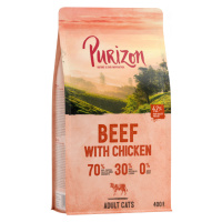 Purizon bezobilné granule, 2 x 400 g - 10 % sleva - Adult hovězí & kuře - bezobilné