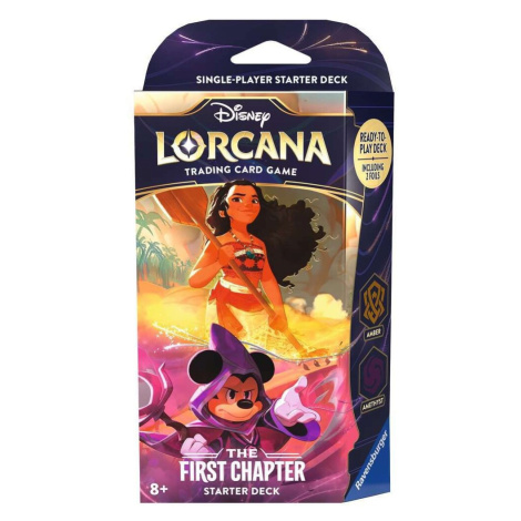 Disney Lorcana TCG: The First Chapter Amber / Amethyst Starter Deck RAVENSBURGER