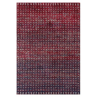 Dekoria Koberec Royal cherry red/navy 160x230cm, 160 x 230 cm