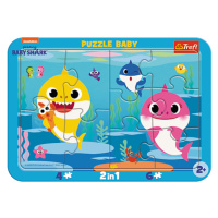 Trefl Baby puzzle s rámečkem - Baby Shark